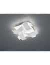 Plafoniera Moderna Ruby Quadrata Led Dimmerabile Bianco L35 cm Trio Lighting