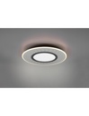 Plafoniera Moderna Verus Nichel Led Dimmer 44w Trio Lighting