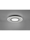 Plafoniera Moderna Verus Nichel Led Dimmer 44w Trio Lighting