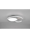 Plafoniera Moderna Vuelta Alluminio 3 Led Dimmer 28w Trio Lighting