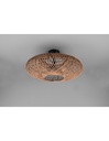 Plafoniera Paralume Fibre Naturali Hedda Trio Lighting