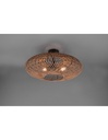 Plafoniera Paralume Fibre Naturali Hedda Trio Lighting
