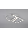 Plafoniera Pivot Led 23,5w Nichel L42 cm Dimmerabile Trio Lighting
