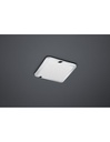 Plafoniera Quadrata Cesar Led Dimmerabile Cromo IP44 30x30 cm Trio Lighting