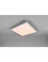 Plafoniera Quadrata Gamma Alluminio Led Multifunzione 45x45 cm  Trio Lighting