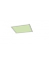 Plafoniera Quadrata Griffin Led Dimmerabile Rgbw Nichel 29x29 cm Trio Lighting