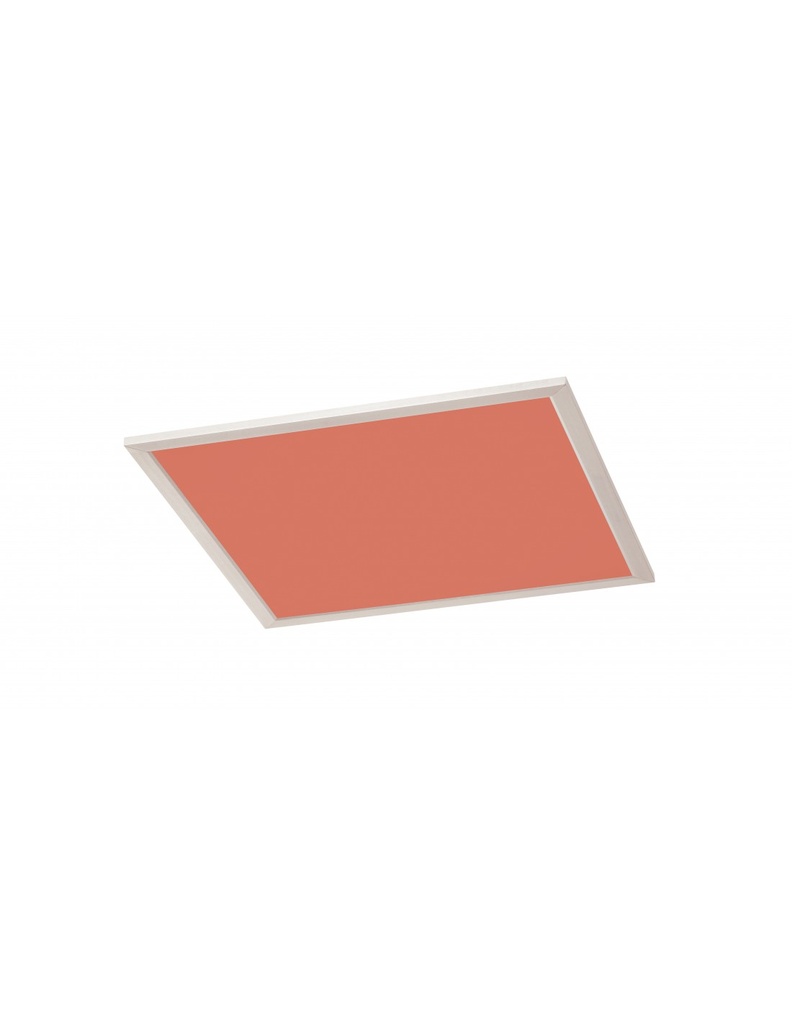 Plafoniera Quadrata Griffin Led Dimmerabile Rgbw Nichel 39x39 cm Trio Lighting