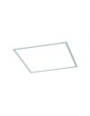Plafoniera Quadrata Griffin Led Dimmerabile Rgbw Nichel 59x59 cm Trio Lighting