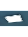 Plafoniera Quadrata Led Dimmer Phoenix Nichel 30x30 cm Trio Lighting