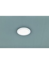 Plafoniera Rotonda Camillus Led Dimmerabile Bianco IP44 Ø26 cm Trio Lighting