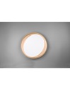 Plafoniera Zeta Led Dimmerabile Ø48 cm Nero E Oro Trio Lighting