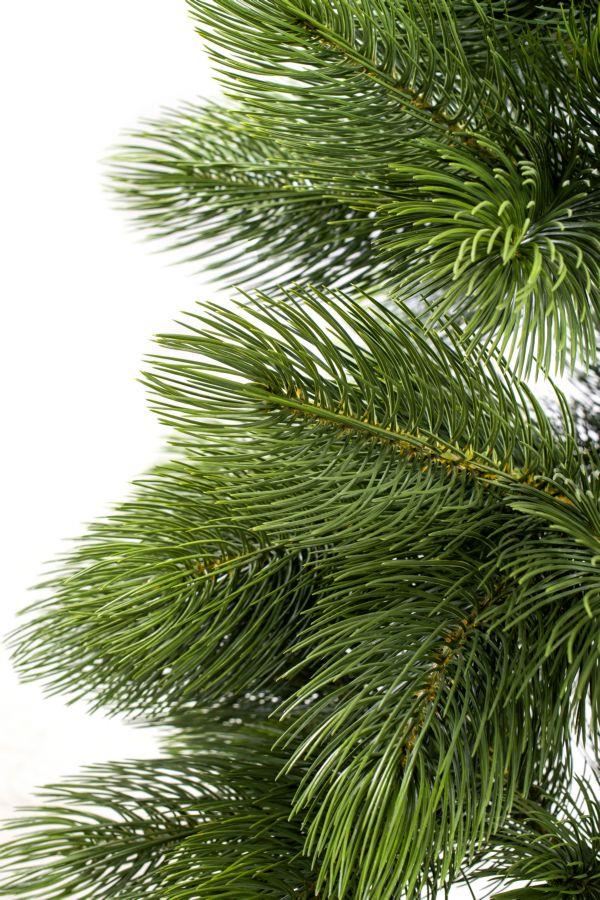 Albero grivola verde cmø135h240 con 135rami base in metallo