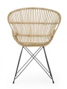 Poltrona Venturs in fibre stile naturale