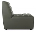 Poltrona in legno moderna effetto pelle verdone stile design