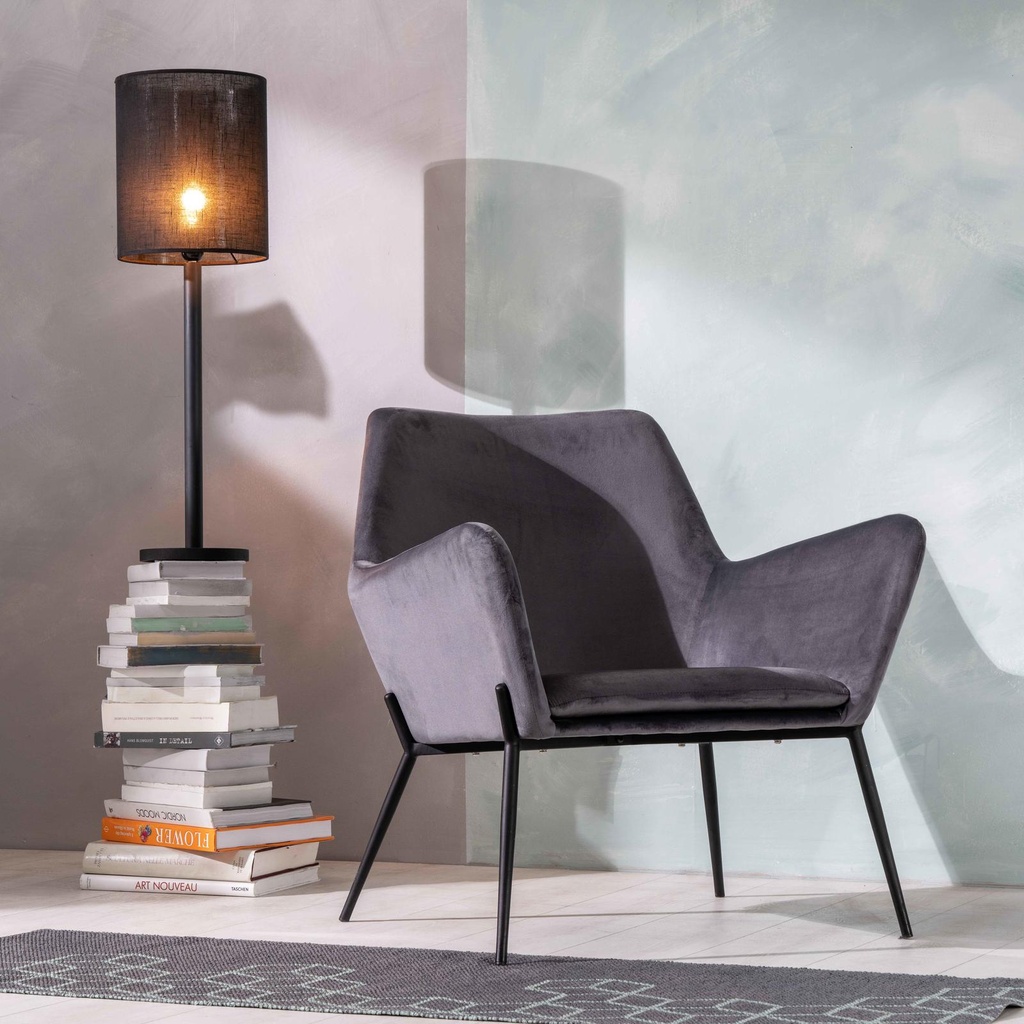 Poltrona in velluto 70 x 71,5 x 79 cm