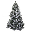 Albero monte Cristallo innevato verde 2006 rami cmø155h240