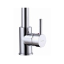 Rubinetto miscelatore per cucina con doccetta finitura cromo h.66x32 cm