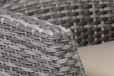 Salotto Amalia Polyrattan grigio con cuscini