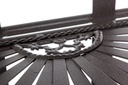 Scaffale 3P Ray Marrone 34X30X114H