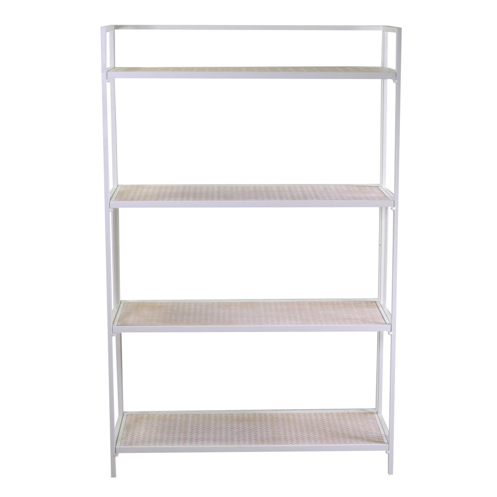 Scaffale in metallo Lucilla a 4 ripiani