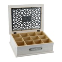 Scatola coffee legno elettra 12 posti rettangolare cm32x26h9,5