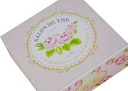 Scatola portathe salon de the ld-7045 cm. 18 x 18 h 7