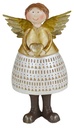 Angelo medio oro con cuore nbu-0202 altezza cm. 21