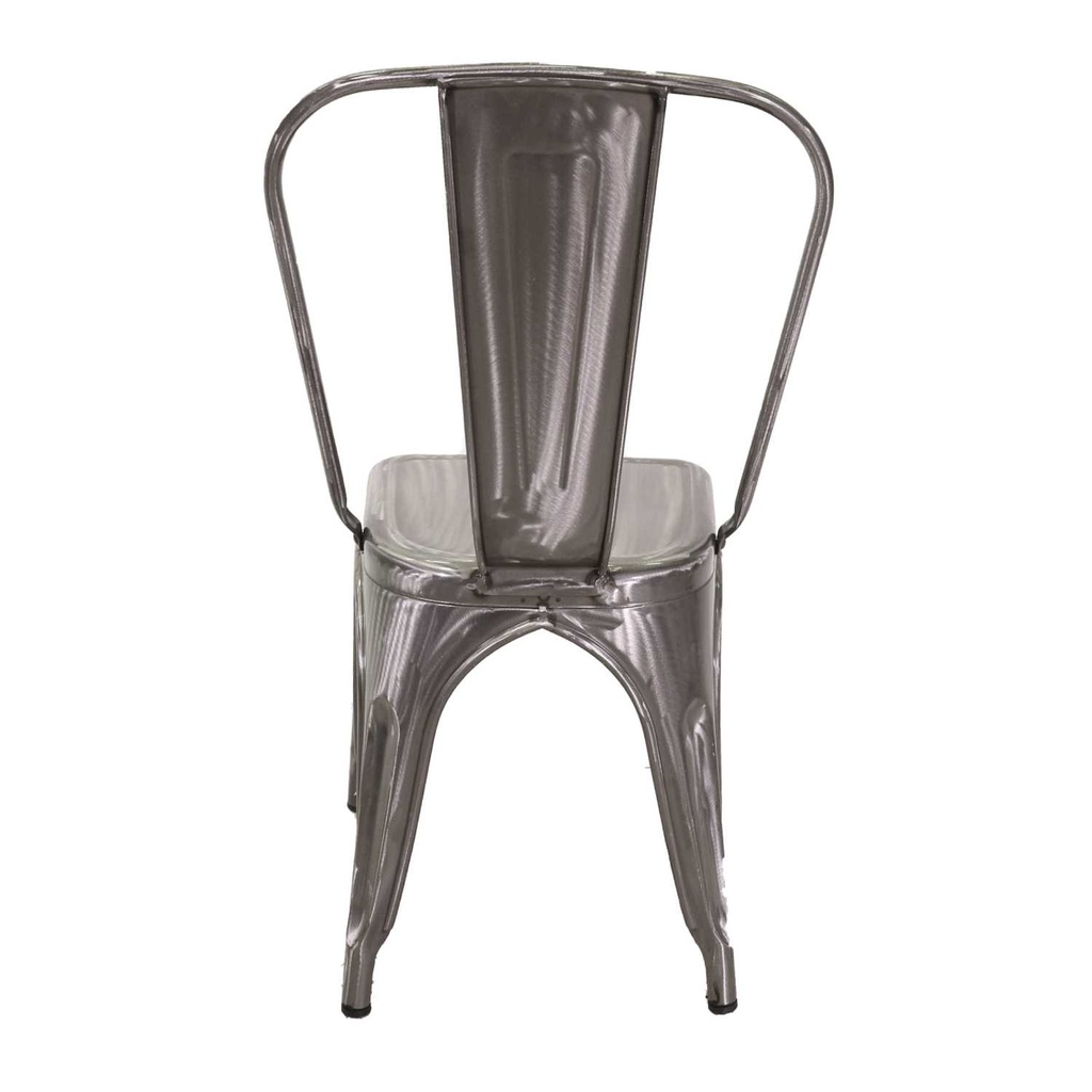 Sedia ferro new bristol galvanizzato cm51x43h84