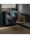 Sedia in microfibra - Nandy