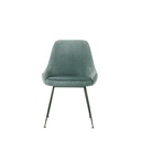 Sedia in microfibra 48.5cm x 49.5cm H. 80cm