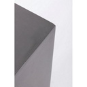 Set 3 colonne arredo giardino quadrate antracite Melange