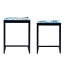 Set due tavolini arredo bizzotto