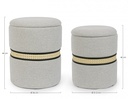 Set2 Pouf Contenitore Karina Grigio Ch