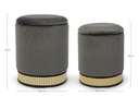 Set2 Pouf Contenitore Milena Grigio Sc