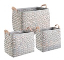 Set3 Cesta 2M Lisette Rett Grigio