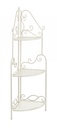 Angoliera classica 3 ripiani Giselle crema