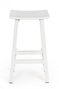 Sgabello Bar skipper Bianco h71cm