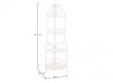 Angoliera classica Emily 4 ripiani