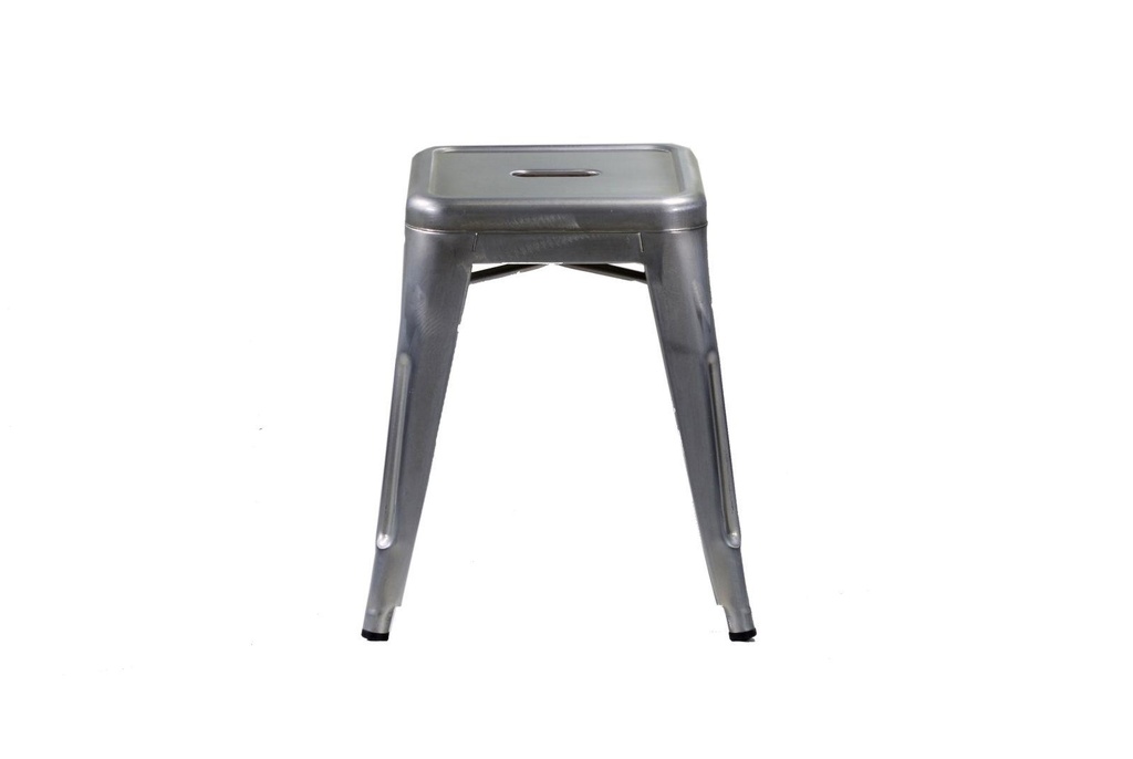 Sgabello ferro bristol galvanizzato cm39x39h45