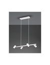 Sospensione Bianca 4 Faretti Spot GU10 Orientabili Marley Trio Lighting