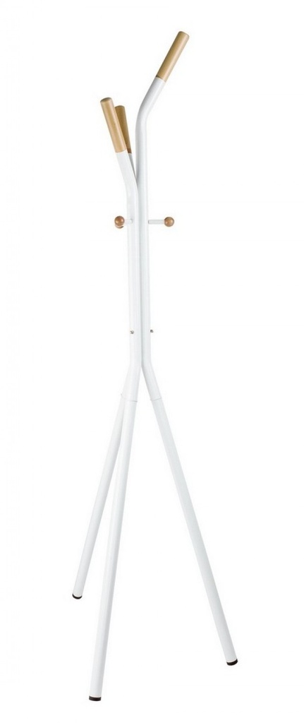 Appendiabiti in acciaio Bianco ALAIN 46x46x h178 cm