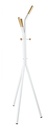 Appendiabiti in acciaio Bianco ALAIN 46x46x h178 cm