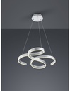 Sospensione Francis Vortici Alluminio Led 52w Dimmerabile Trio Lighting