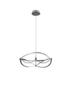 Sospensione Moerna Led 42 w Charivari Ellissi Nichel Trio Lighting