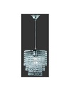 Sospensione Orient 1xE27 Cromo Ø25 cm Pendenti Decorativi Trio Lighting