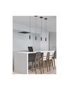 Sospensione Pendel Cilindro GU10 Marley Nero Trio Lighting