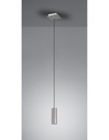Sospensione Singola Cilindro GU10 Marley Nichel Trio Lighting