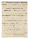 Tappeto Linee Avorio 140x200 in cotone