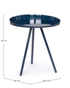 Tavolino Anchita Blu 46.5X46