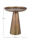 Tavolino Kulvir Brass d39  Cod.0746478